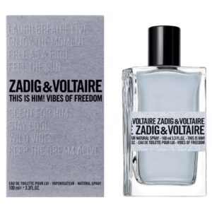 Zadig  Volitaire For Him Vibes of Freedom EDT 100 мл - ПАРФЮМ за мъже