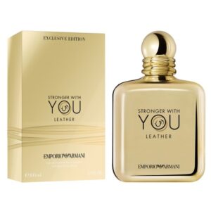 Armani Stronger With You Leather EDP 100 мл - ПАРФЮМ за мъже